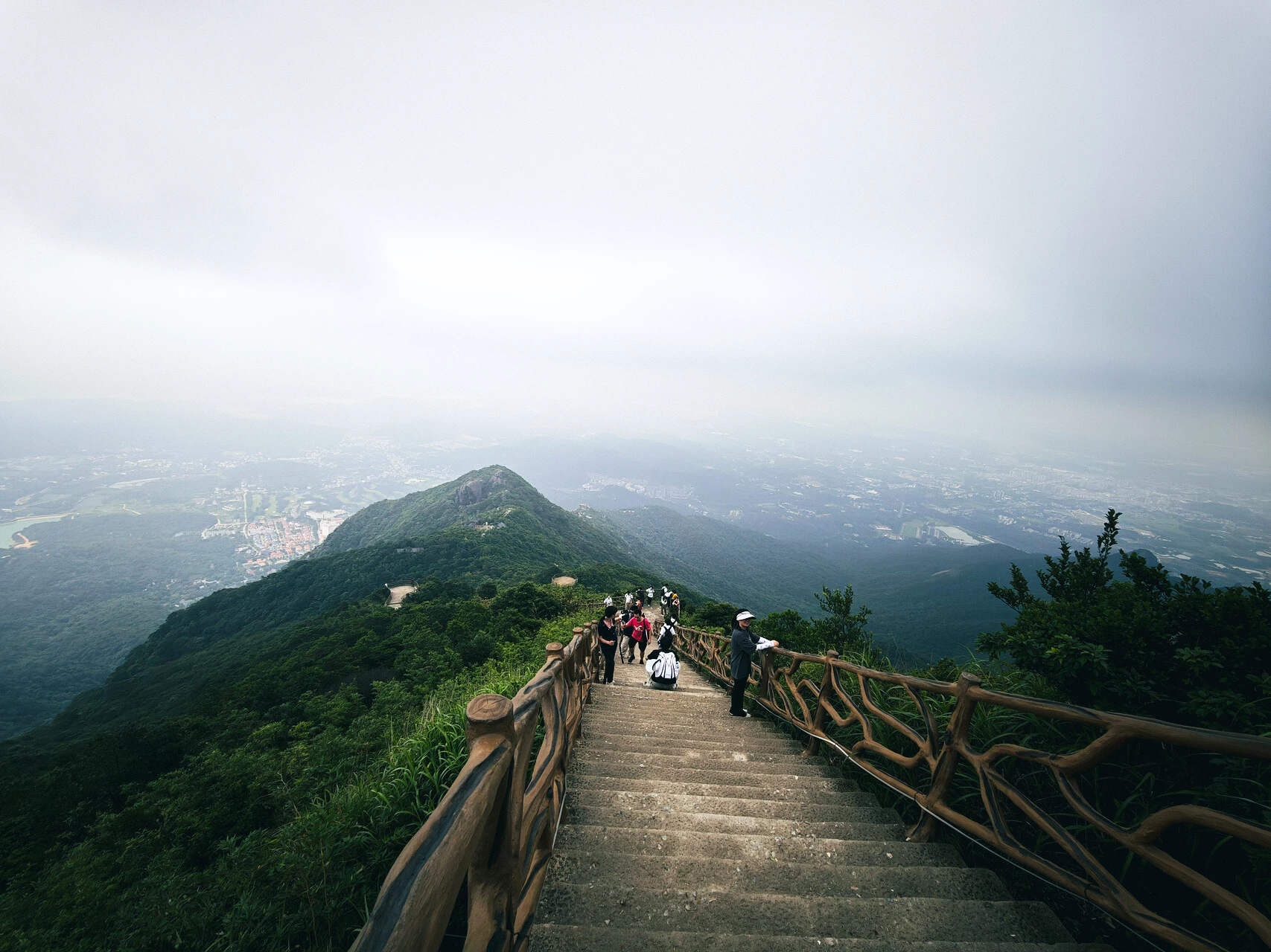 六年后再次挑战惠州罗浮山飞云顶